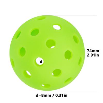 China YH Sports x40 Pickleball Balls Outdoor 26g For Pickleball Enthusiasts for sale