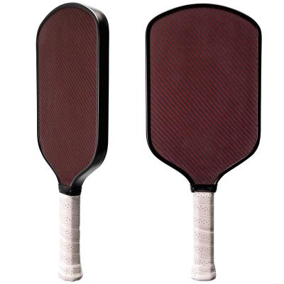 China Kevlar Aramid Fiber Pickleball Paddle 16mm PP Honeycomb Core Pickleball Paddle for sale