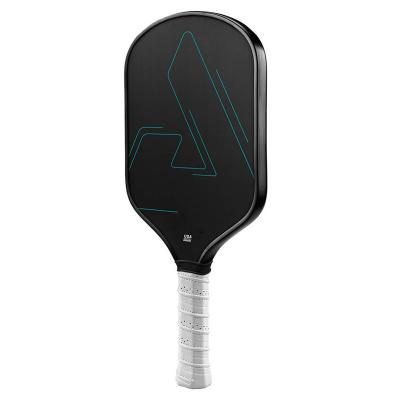 China PP Honeycomb Core Black T700 Carbon Fiber Pickleball Paddle For Adults 16mm Thickness for sale