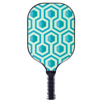 China PP Honeycomb Core Glass Fiber Graphite Carbon Fiber Pickleball Paddle 230g For Racing for sale