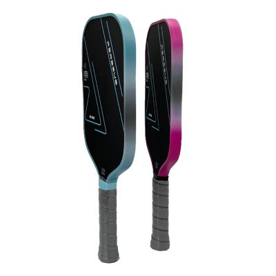 China Carbon Fiber Pickleball Paddle with 16mmPP Honeycomb Core and Gradient Edge Protection for sale