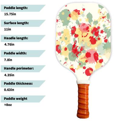 China Customized 2024 Hot USAPA Certified PP Honeycomb Core Outdoor Fiberglass Sports Racket for sale