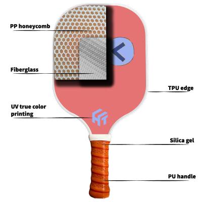 China Professional Pickle Racket Made Directly by USAPA Manufacturers Length cm 40*19.8*1.4 for sale