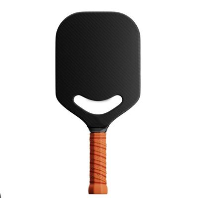 China 16mm Carbon Fiber Pickleball Racquet with T700 3K Design and Custom Thermoformed for sale