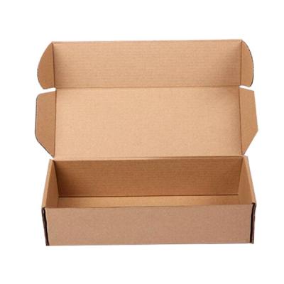 China Recyclable Corrugated Brown Recyclable Box Packaging for sale