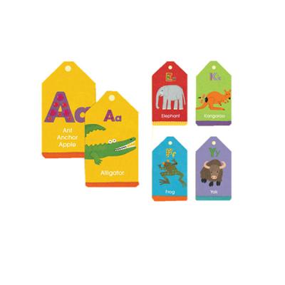 China Packaging and shipping design alphabet flash cards for sale