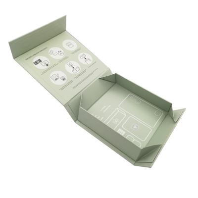 China Handmade collapsible box with magnet lid for sale