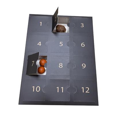 China Handmade custom chocolate advent calendar for sale