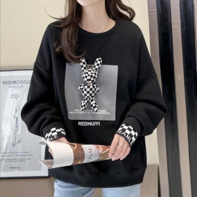 China Viable Streetwear Sweatshirts For Women 2022 Spring Autumn Ladies Casual Hoody Crewneck Pullover Female Sweatshirts for sale