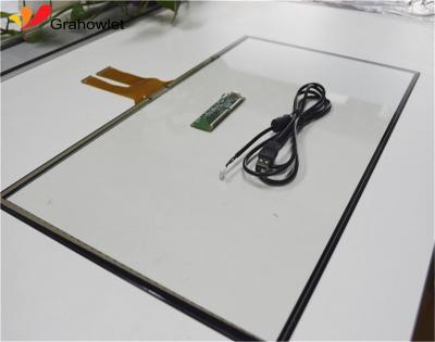 China Large Capacitive Touch 15.6 17.3 18.5 19 21.5 23.6 24 27 30 32 40 Industrial Application Glass 43 Inch USB Touch Screen Panel for sale