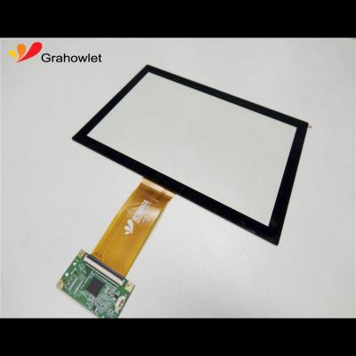 China Industrial Application 10.1 Inch Capacitive Touch Screen Panel With USB Touch Control Board for sale