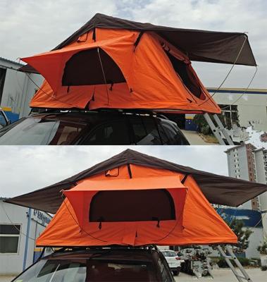 China Off Road 4 de Tent van het Persoonsdak Hoogste Gemakkelijke het Assembleren 233*140*123cm Binnengrootte Te koop