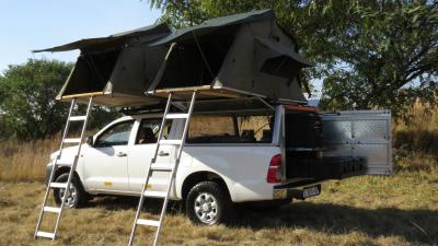 China Anti- UV-4x4 Campingzelte, Dachspitze knallen oben Camper-Zelt mit 2.3m Leiter zu verkaufen