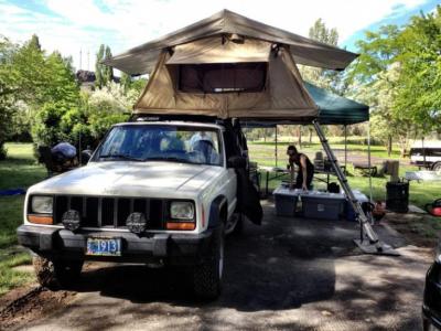 China Tienda al aire libre del top del tejado de la plataforma del camión que acampa para el top de CE de Wrangler del jeep aprobado en venta