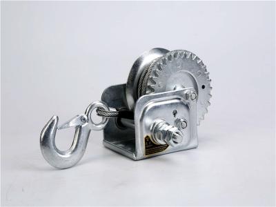 China 6 Meter Heavy Duty Wire Pulling Trailer Hand Winch Weather Resistant for sale