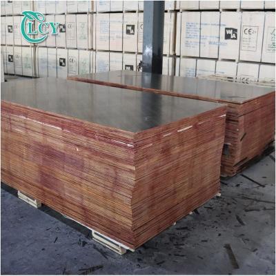 China Industrial Construction 4*8 Film Faced Plywood / Concrete Formwork Plywood 18mm for sale