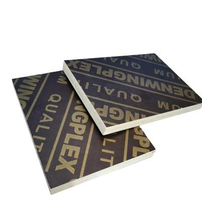 China Industrial Hot Sale 18mm Concrete Formwork Panel 1220*2440mm Chinese Film Faced Plywood For Building for sale