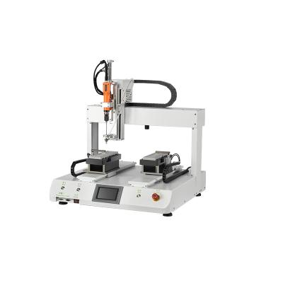 China Factory Blow Desktop Automation One Head Double Station Security Screw Machine for sale