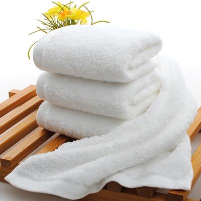 China 100% Five Star Luxury Hotel Quality Cotton Embroidery Spa Towels Child Safe Towels Customize Logo Bath Towels for sale