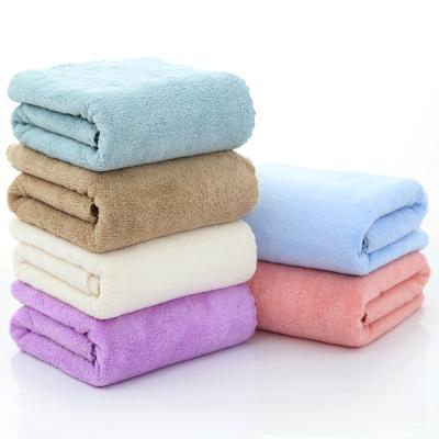 China Wholesale Custom Strong Absorbent Towels Safe For Microfiber Towel Bath Sports Beach Towel Hotel Kids for sale