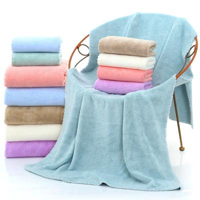 China Wholesale Customized Comfortable Quick Dry Logo Bathroom Shower Towel Face Bath Towel Super Absorbent Best Quality Safe For Kids for sale