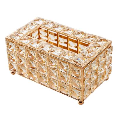 China China European Style Hotel Wedding Decorations Use For Home Hotel Tissue Box for sale