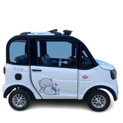 China Passenger Manufacturer Best Price Cased Style 4 Small Wheel Electric Car With Handle Bar for sale