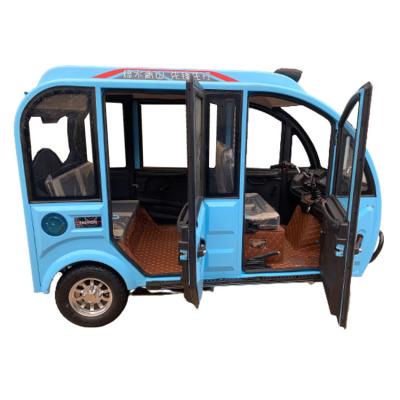 China Passenger Manufacturer Price Electric Tricycle Enclosed 5 Doors 3 Wheel Delivery Car With Low Price for sale