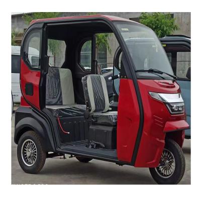 China Factory hot sale electric cargo rickshaw electric adult tricycle with roof no door for adult for sale