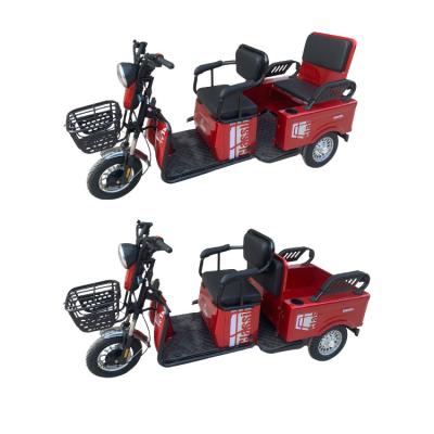 China Selling cheap multifunctional electric tricycle 3 wheel passenger electric tricycle for passenger and cargo for sale