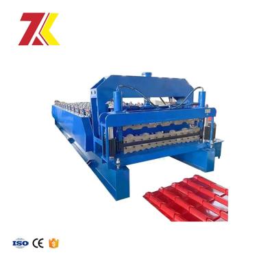 China Building material shops roofing sheet making machine corrugated corrugated roof sheet roll forming machines corrugated iron roll forming machine for sale