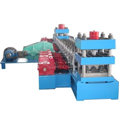 China Automatic Hotels Expressway 2 Wave Road Guardrail Guardrail Roll Forming Machine for sale