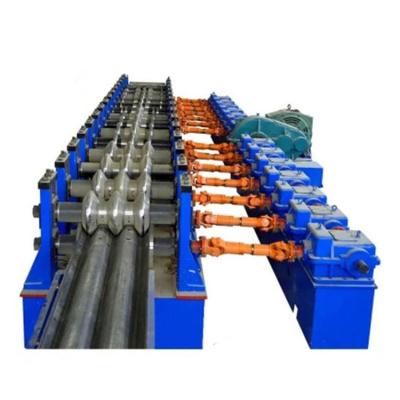 China Hotels China Galvanized Steel Two Wave Barrier Road Guardrail Production Line for sale