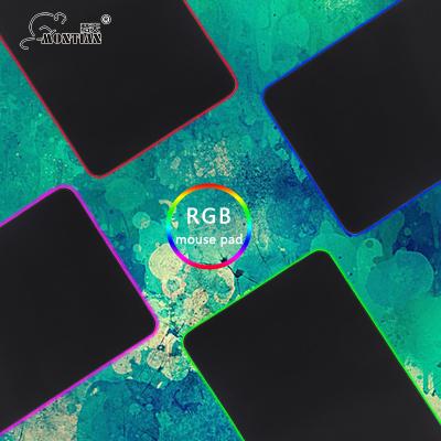 China Gaming Memory Function Charing RGB Mouse Pad RGB Smart Wireless Big Game Mousepad for sale