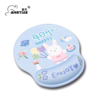 China With Wrist Rest Montian Cartoon Ergonomic Mouse Pad The New Non-slip Bottom Gel Mouse Pad for sale