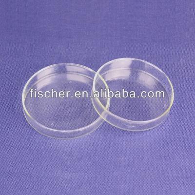 China Diameter 90mm 2pcs/unit Sustainable FT-90 Crystal Glass Aquarium Tank Fish Feeding Tray for sale