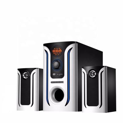 China Modern 2.1 multimedia speaker home cinema system with SD AUX. USB BT FM for computer for sale