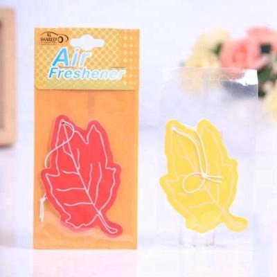 China Eco-friendly Hanging Shape Car Paper Air Freshener Custom Car Air Freshener for sale