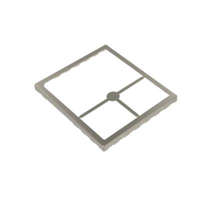 China EMI Custom Precision Stainless Steel Sheet Metal Bent Shielding Cover Caser For PCB for sale