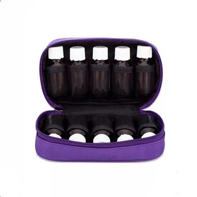 China In stock ! 10pcs Travel Storage Case For 5ml 10ml 15ml Sample Essential Oils Vials Glass Bottles 19*11*6.5cm for sale