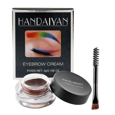 China HANDAIYAN Waterproof Non-dizzy Makeup and Eyeliner Multi-Function Brows Eyebrows Sweatproof Cream Eyeliner Gel for sale