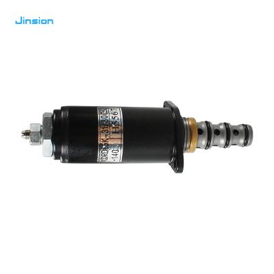 China Building Material Shops JINSION Excavator Spare Parts SY215 KDRDE5K-31/30C50-140 Hydraulic Pump Solenoid Valve For SANY 215 for sale