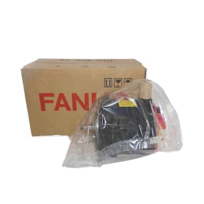 China New Fanuc totally enclosed servo motor and A06B-2075-B107 AC drive for CNC rotary table for sale