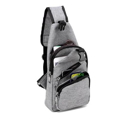 China Hot Selling Sling Bag Light Weight RPET Recycled City Sports Chest Bag Travel Daily Gym Body Sling Cross Bag for sale