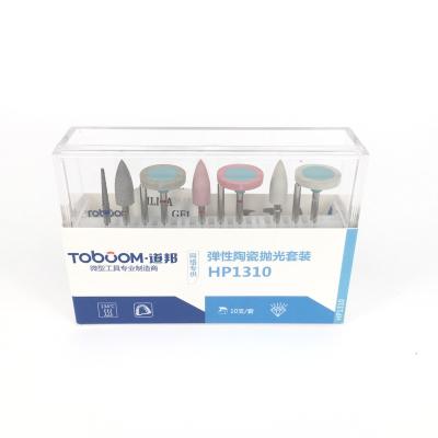 China Teeth Treatment TOBOOM Dental Acrylic Polishing Kit For Lab Use High Quality Product Sterilized Dental Box HP0308D (HP Series) for sale