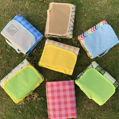 China Wholesale ZG Picnic Spot Wear-resistant Oxford Picnic Waterproof Outdoor Mats Portable Moisture-Proof Mats for sale