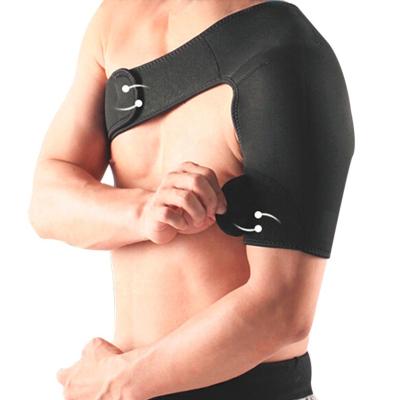 China Adjustable Shoulder Brace Neoprene Logo Shoulder Pad Shoulder Support Brace Men Sport Protectors For Injury Sporting Goods for sale