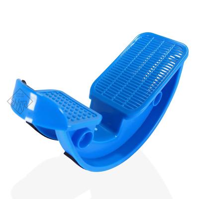 China Stretch Leg Stretching Oblique Ankle Stretcher Achilles Tendon Pedal Standing Fitness Exhausting Wheel Balance Training Pedal Home for sale