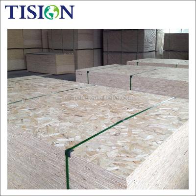 China Outdoor Building Material Melamina 18mm Osb Board Chipboard Sheets for sale