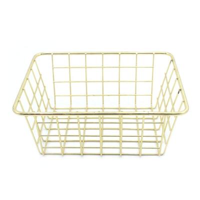 China Sustainable steel wire basket metal, fruit basket for sale